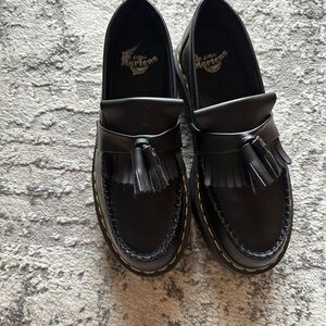 Dr. Martens Black Leather Loafers